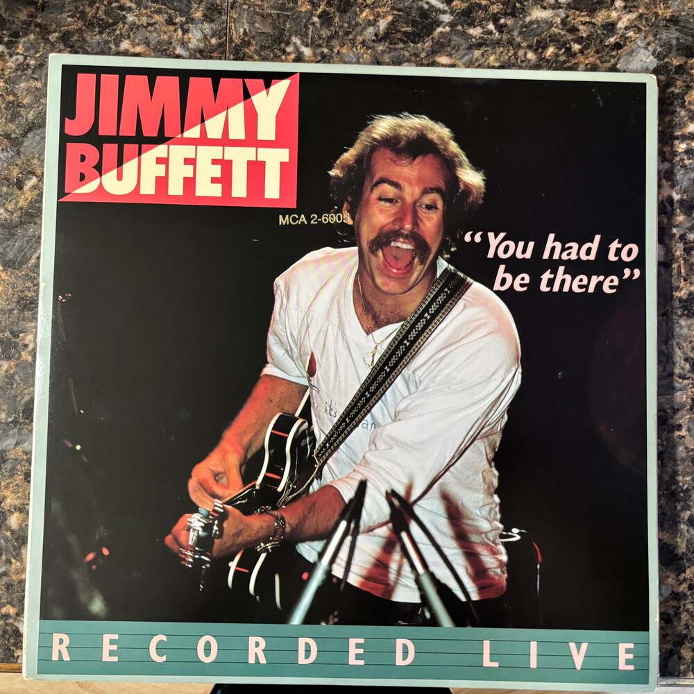 Jimmy Buffett - You Had To Be There - Recorded Live - 2 LP Vinyl Album